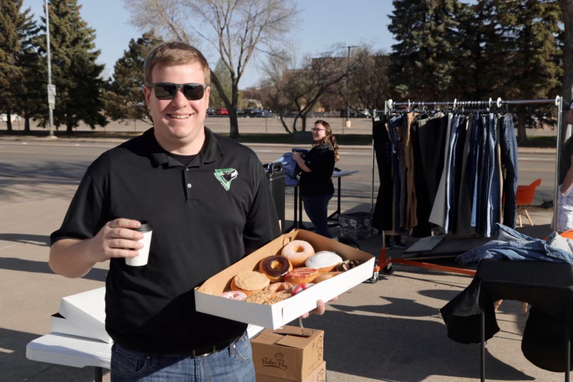 Denim & Donuts Event Brings In More Than 900 Pairs of Jeans for Bismarck Charity